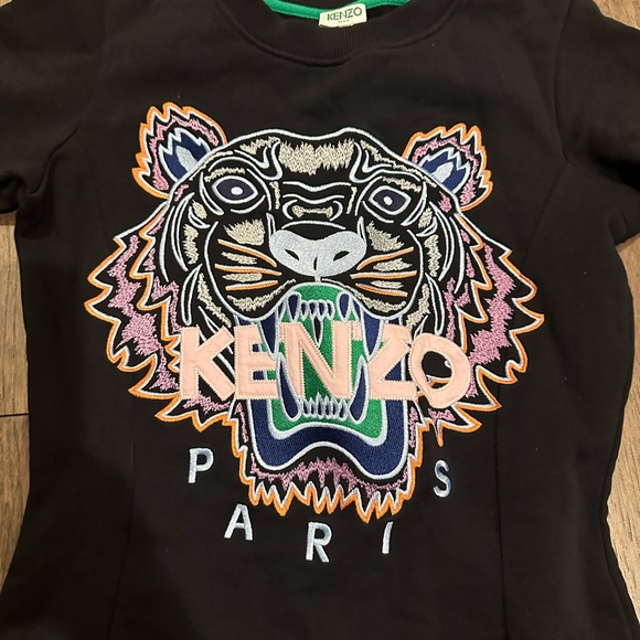 Kenzo Black and Green Sweater - Picture 2 of 3